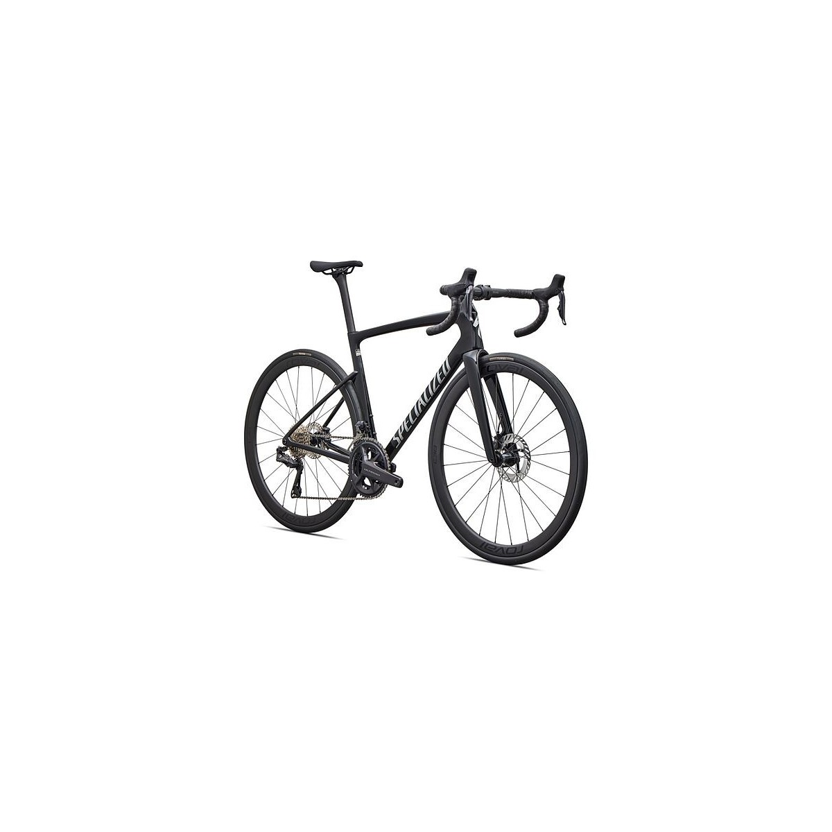Bicicleta Specialized Tarmac Sl9 Expert Shimano Ultegra Di2 Gloss Black / Silver Dust