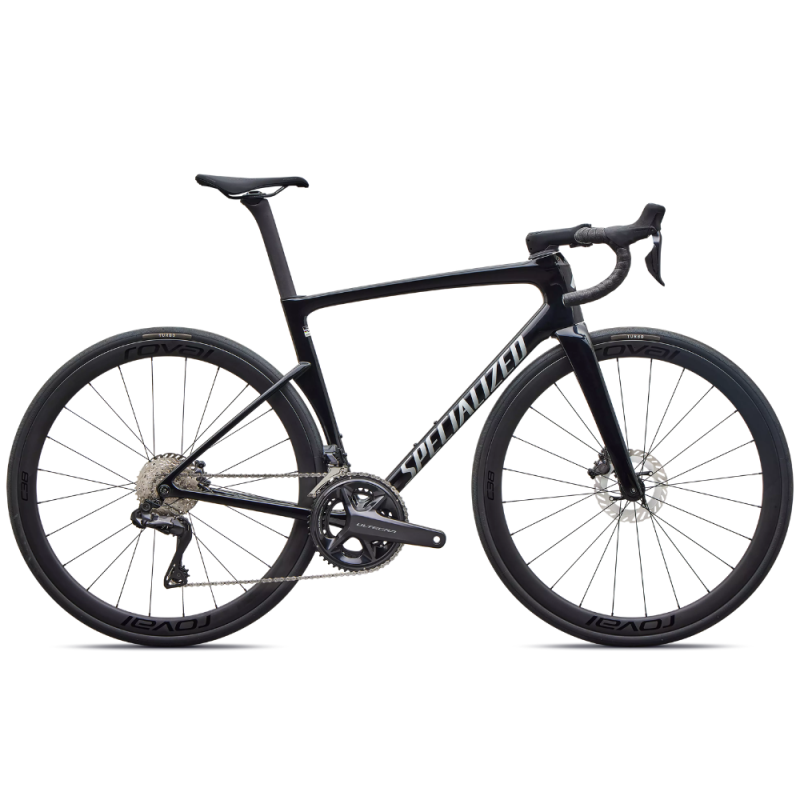 Bicicleta Specialized Tarmac Sl9 Expert Shimano Ultegra Di2 Gloss Black / Silver Dust