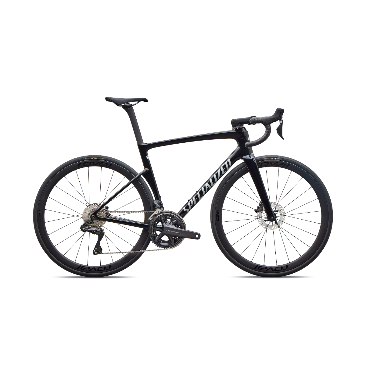 Bicicleta Specialized Tarmac Sl9 Expert Shimano Ultegra Di2 Gloss Black / Silver Dust