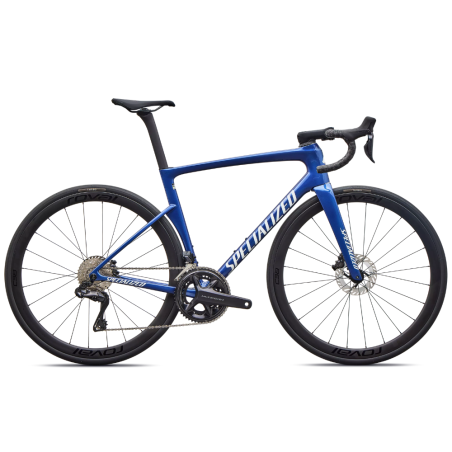 Bicicleta Specialized Tarmac Sl9 Expert Shimano Ultegra Di2 Gloss Pacific Blue Metallic / White