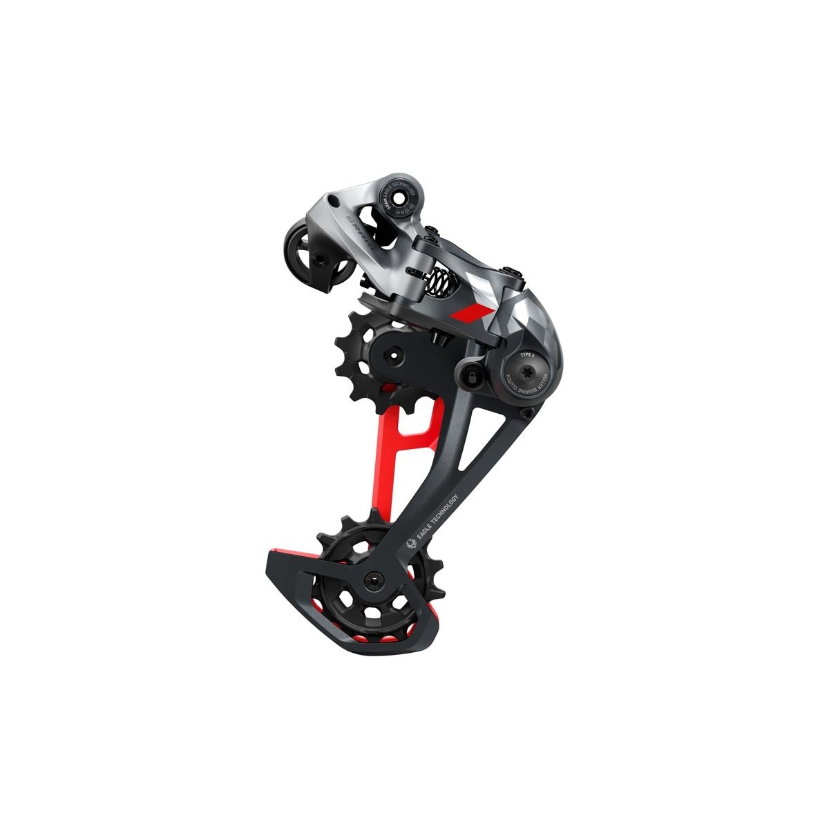 Cambio Sram X01 Eagle 12v Max 52D Rojo Lunar