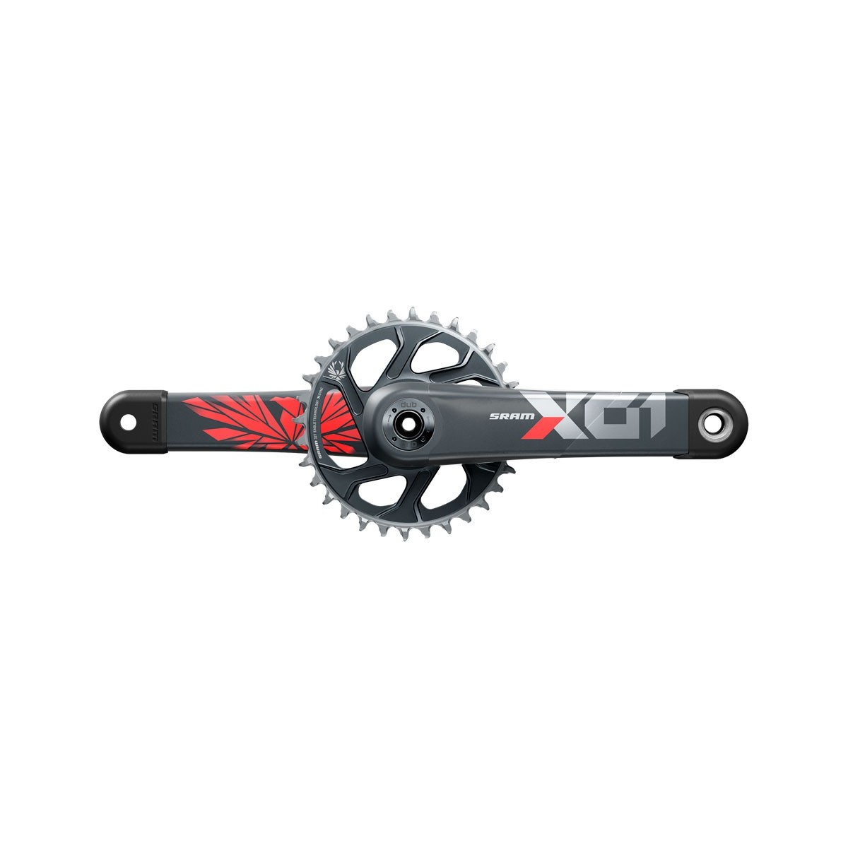 Bielas Sram X01 Eagle DUB DM 32D Rojo Boost