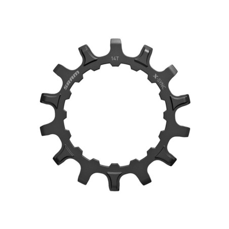 Plato Sram X-Sync EX1 Acero DM Negro
