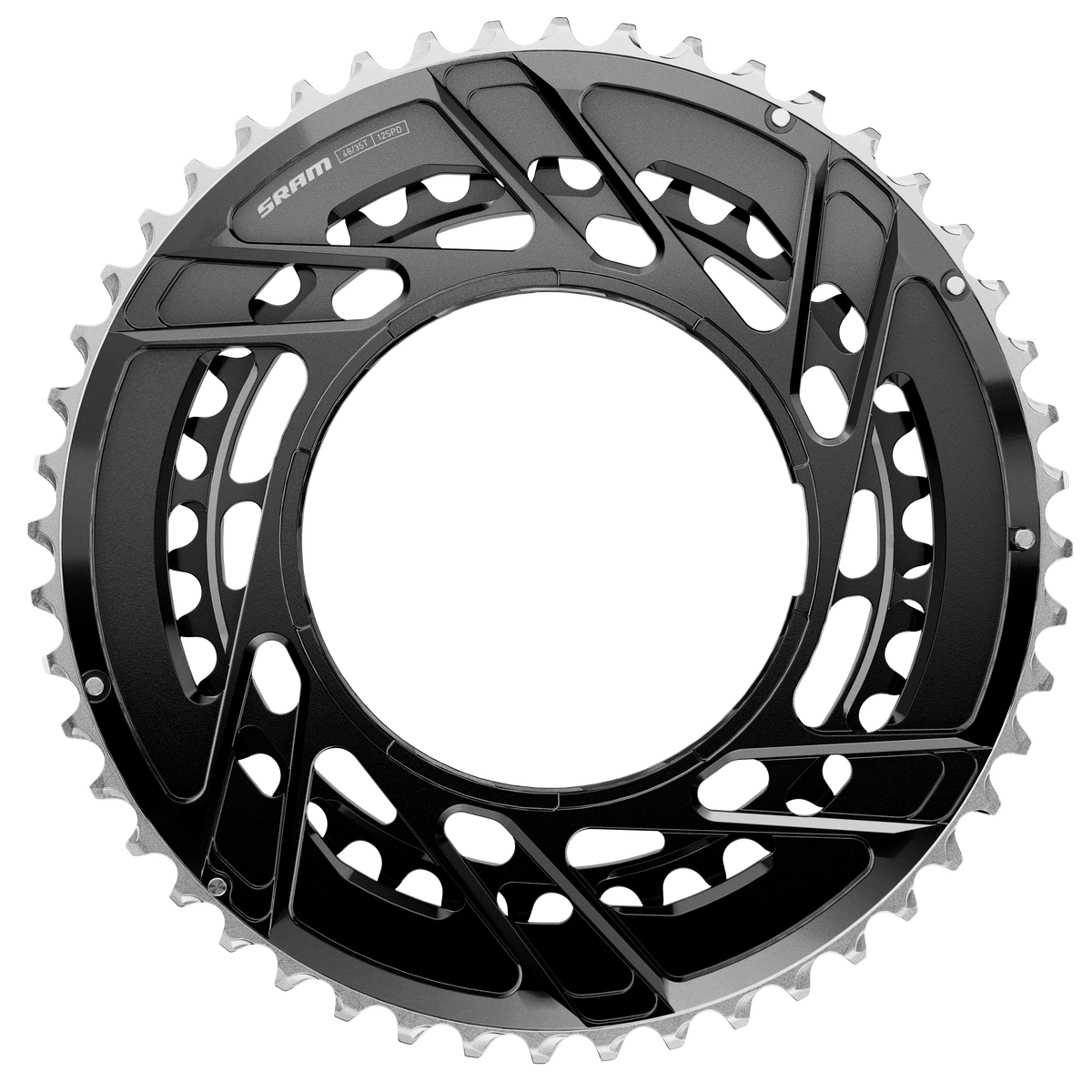 Plato Sram Force AXS E1 Roscado con Potenciómetro DM 8T Negro 12v