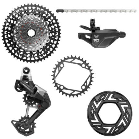 Groupe Sram Eagle 90 T-Type E-MTB 104 BCD 34T 10-52 Sans Manivelles