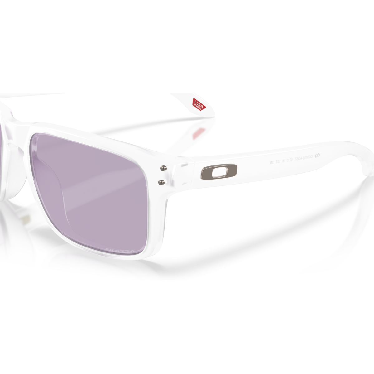 Lunettes Oakley Holbrook Verres prizm slate/Monture matte clear