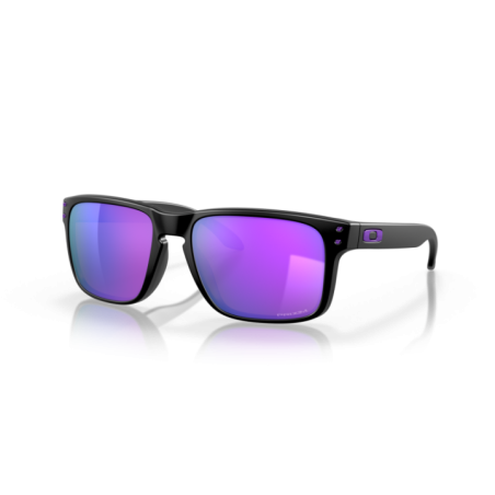 Lunettes Oakley Holbrook Verres prizm violet/Monture matte black