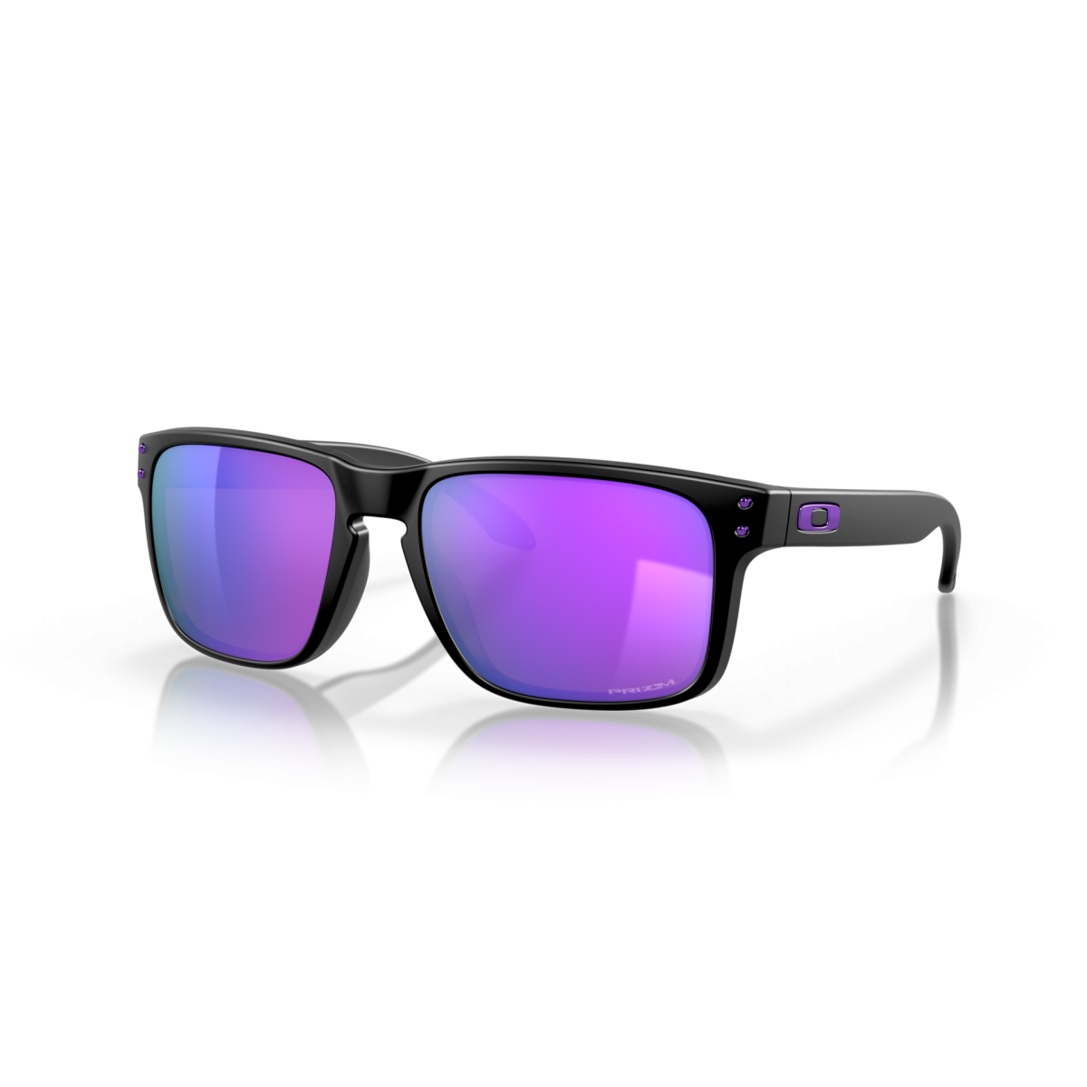 Gafas Oakley Holbrook Lentes prizm violet/Montura matte black