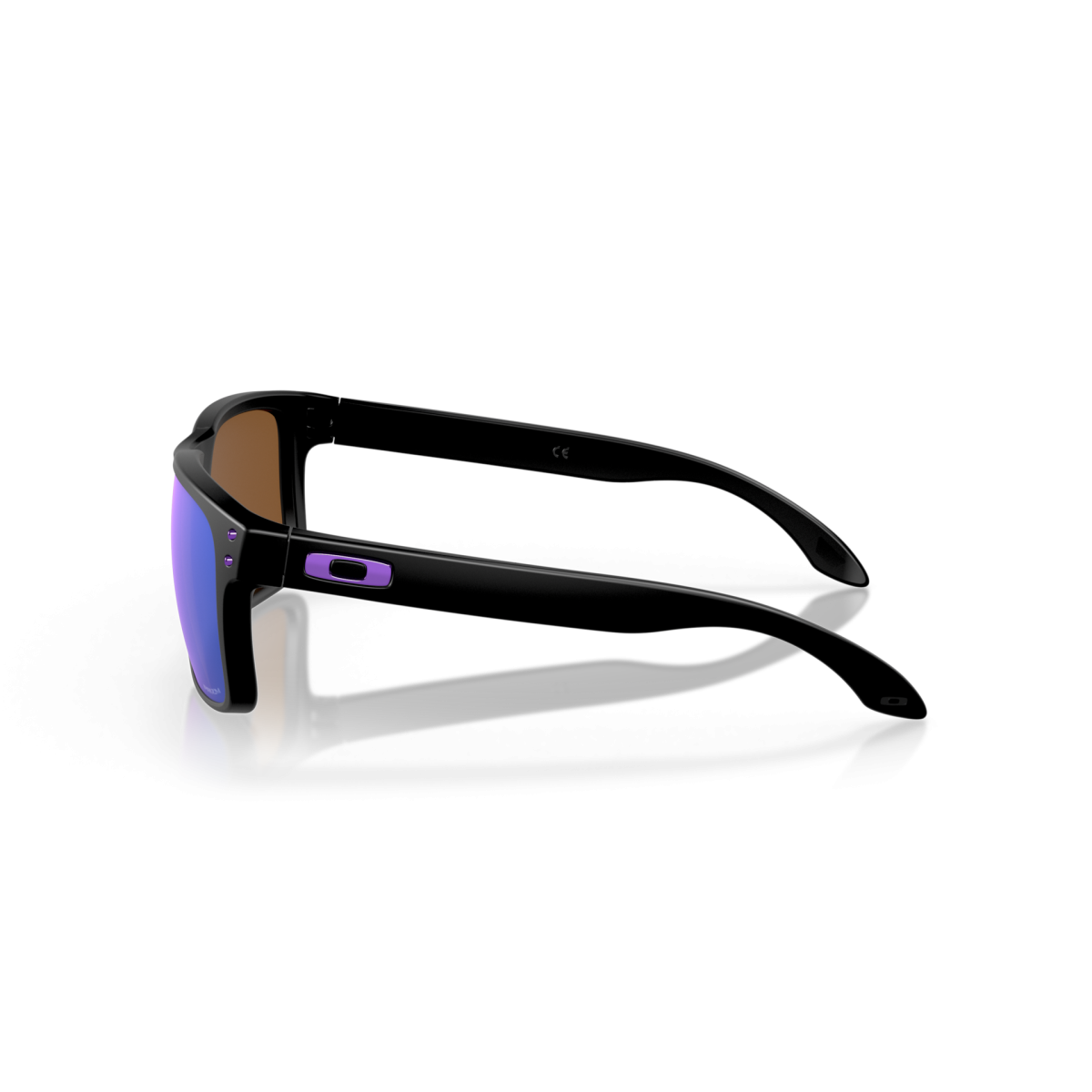 Lunettes Oakley Holbrook Verres prizm violet/Monture matte black