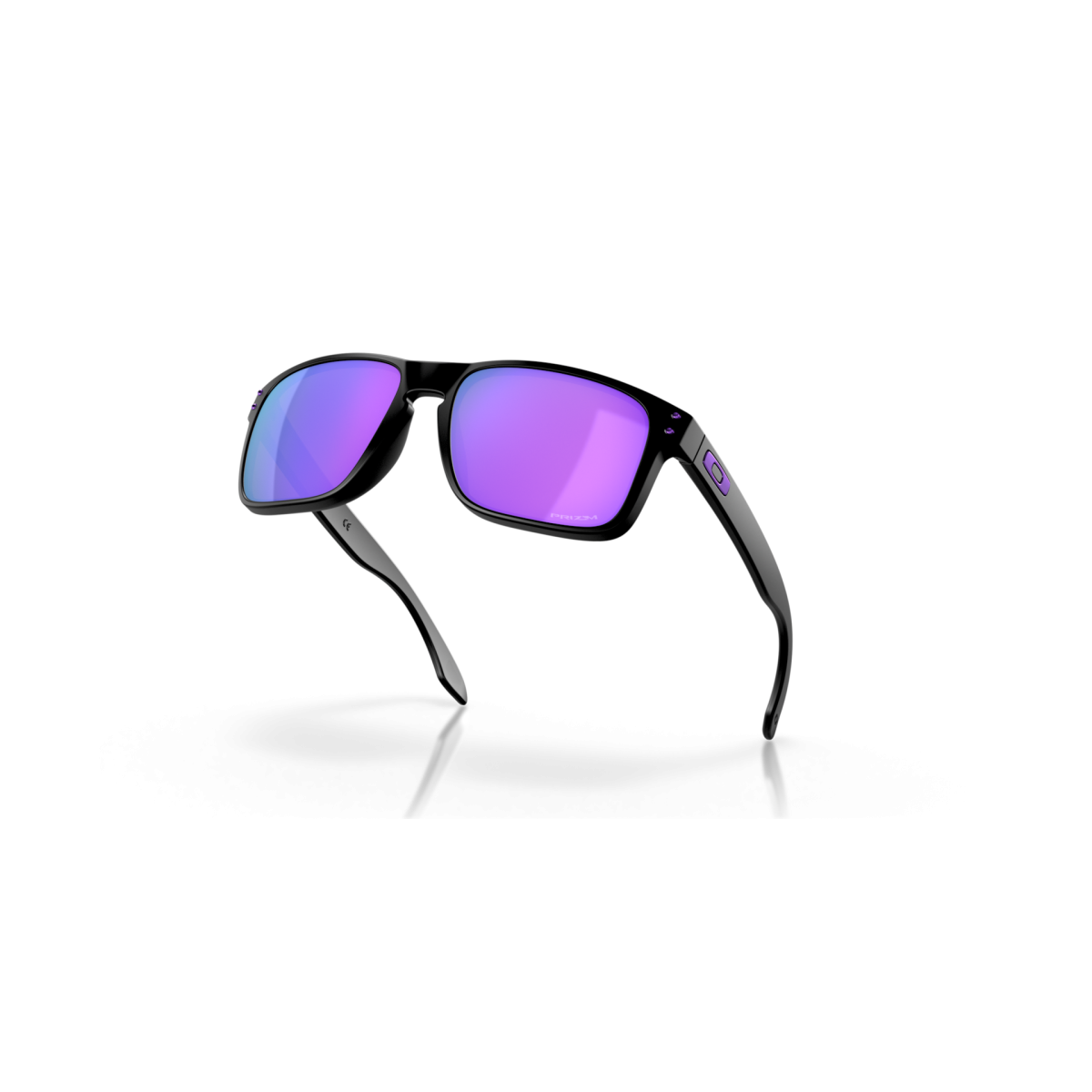 Lunettes Oakley Holbrook Verres prizm violet/Monture matte black