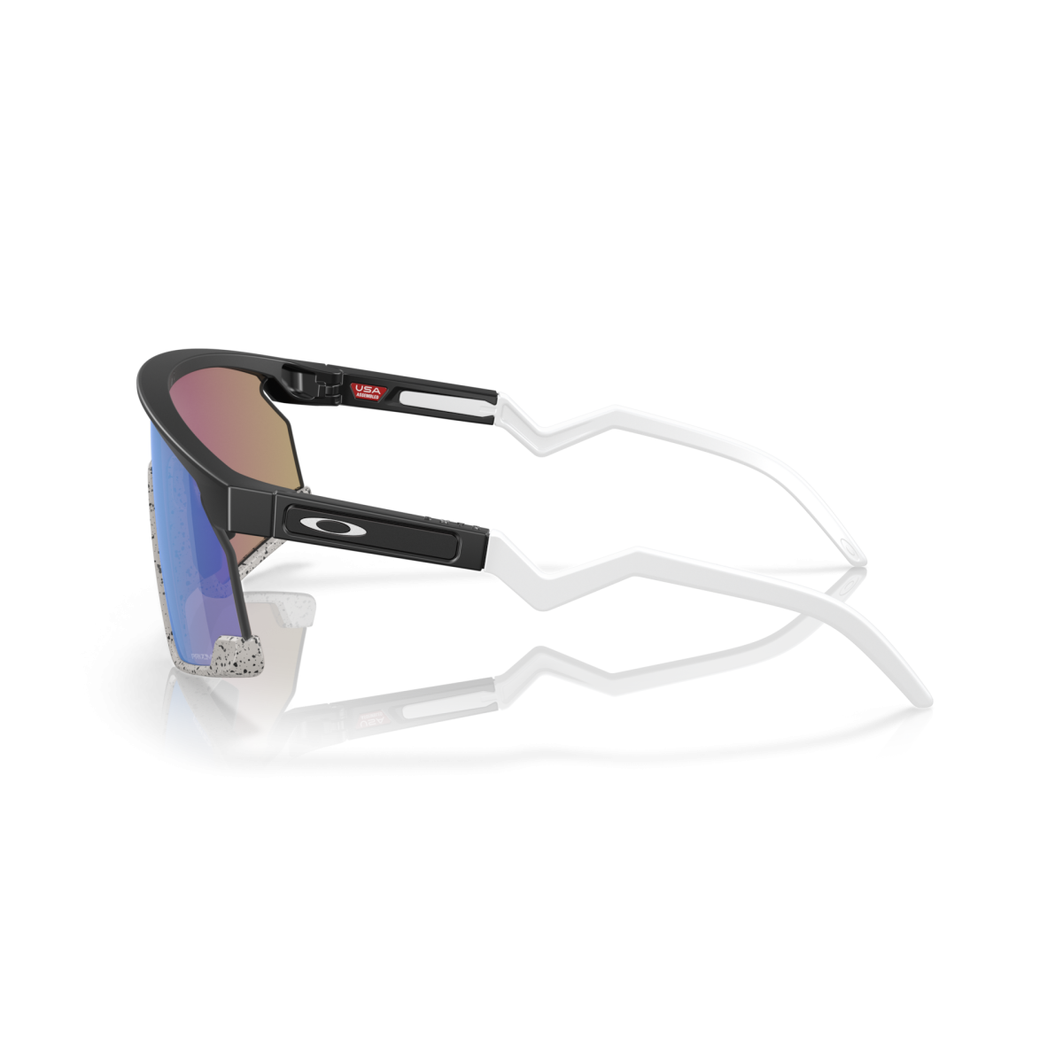 Lunettes Oakley BXTR Verres prizm sapphire/Monture matte black