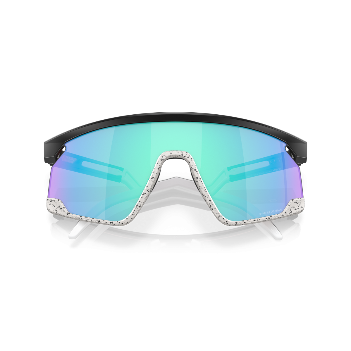 Lunettes Oakley BXTR Verres prizm sapphire/Monture matte black