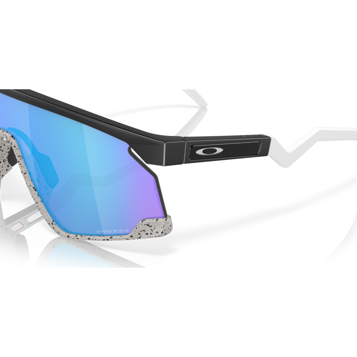 Lunettes Oakley BXTR Verres prizm sapphire/Monture matte black