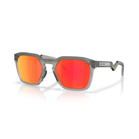 Lunettes Oakley HSTN SQ Verres prizm ruby/Monture matte grey smoke