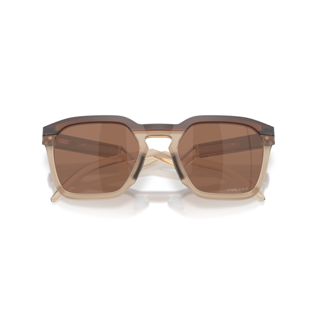 Gafas Oakley HSTN SQ Lentes prizm tungsten/Montura matte rootbeer