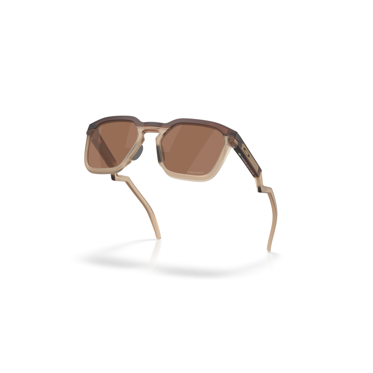 Lunettes Oakley HSTN SQ Verres prizm tungsten/Monture matte rootbeer