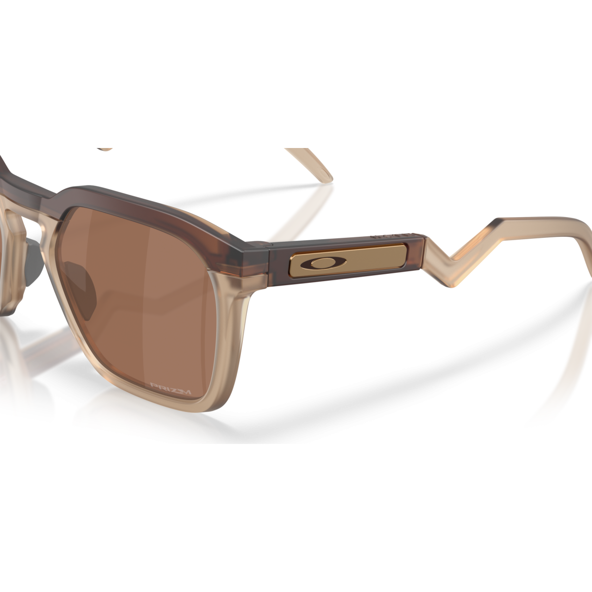 Lunettes Oakley HSTN SQ Verres prizm tungsten/Monture matte rootbeer