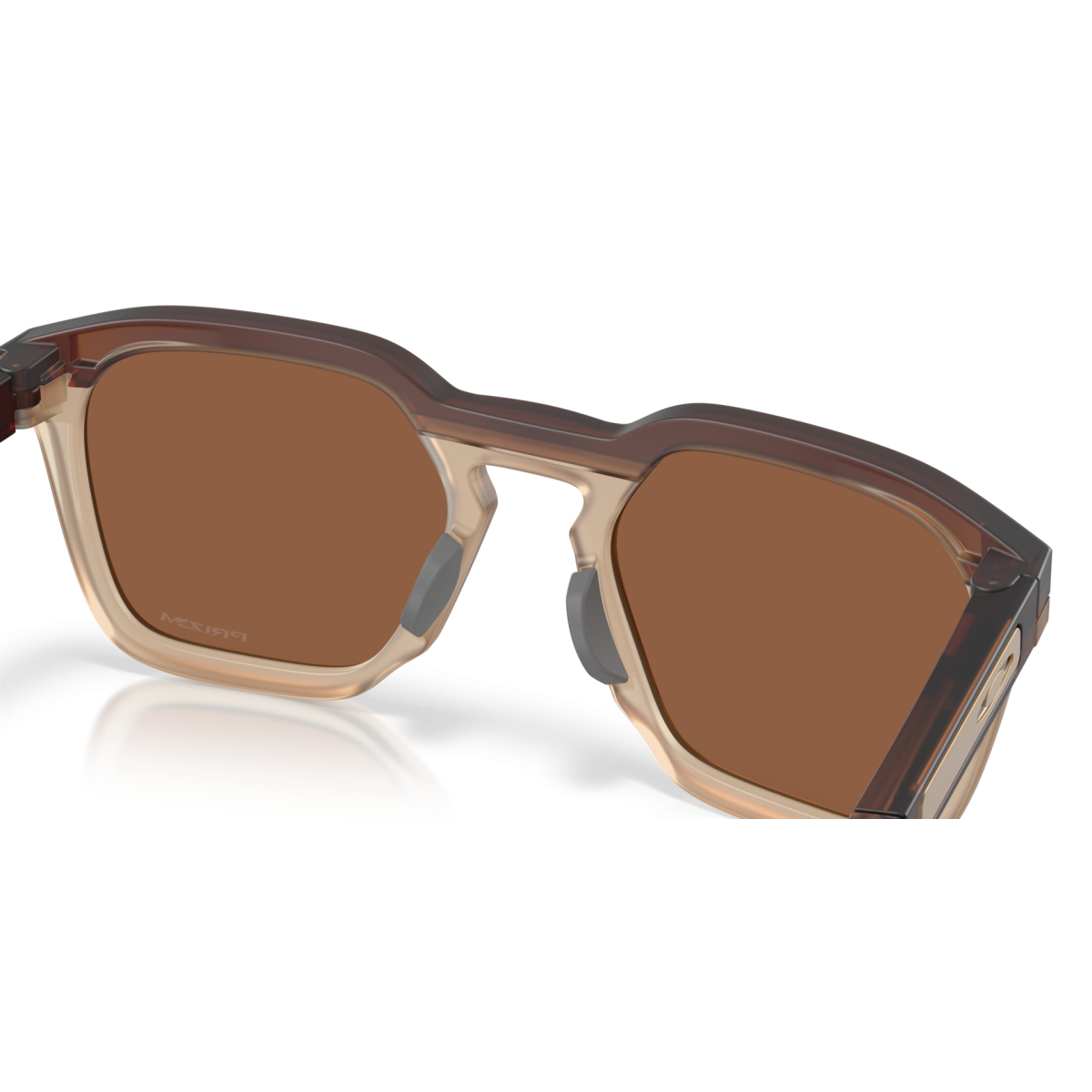 Lunettes Oakley HSTN SQ Verres prizm tungsten/Monture matte rootbeer