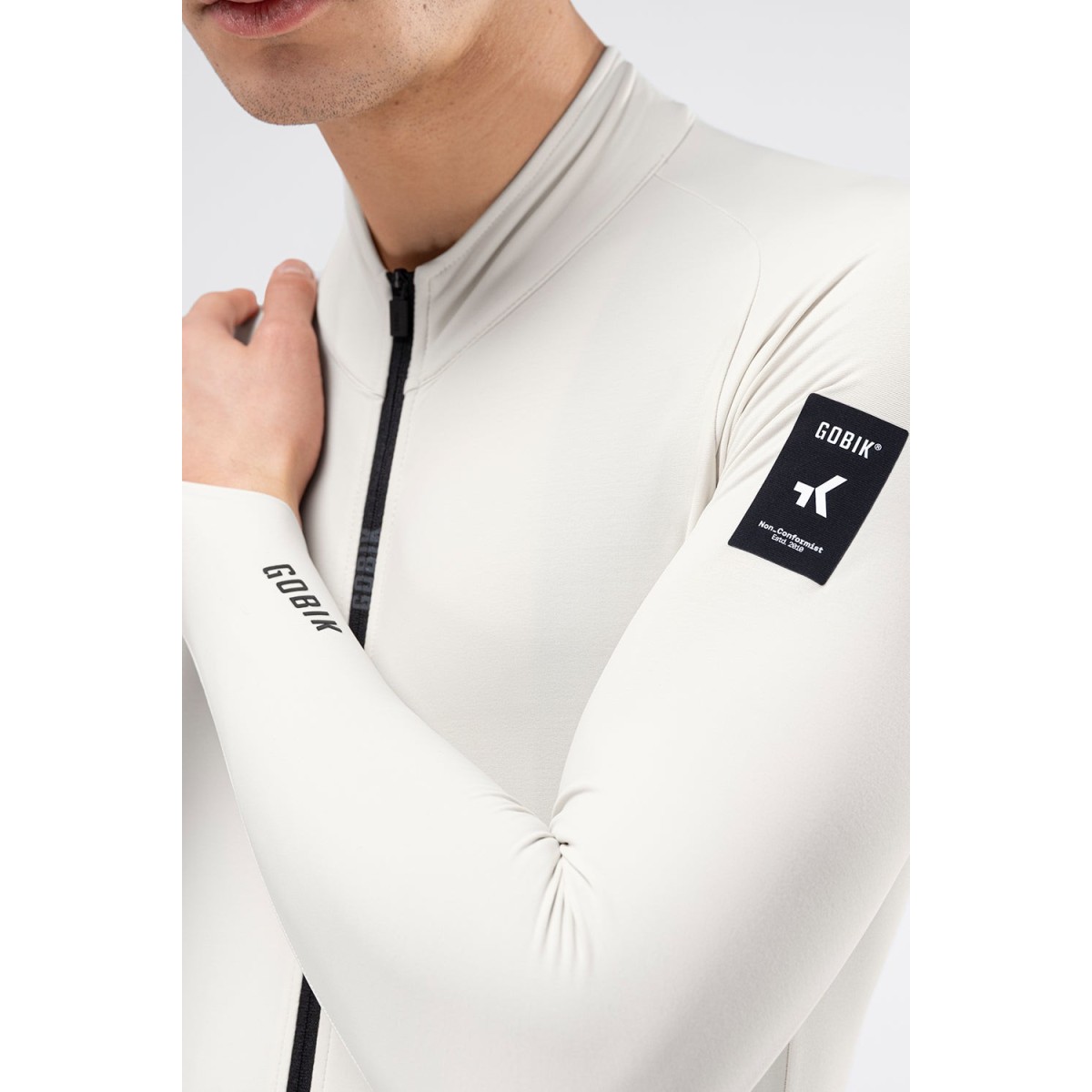 Maillot Manches Longues Homme Gobik Pacer Solid 2.0 Crepe | Terrabike