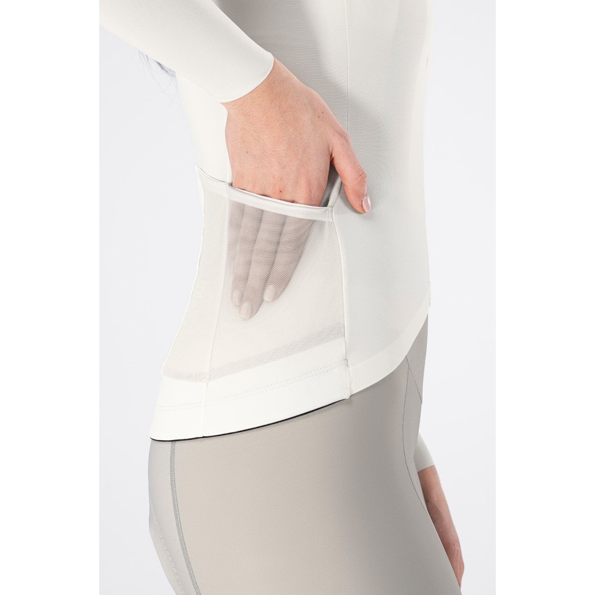 Maillot Mujer Manga Larga Gobik Pacer Solid 2.0 Crepe | Terrabike