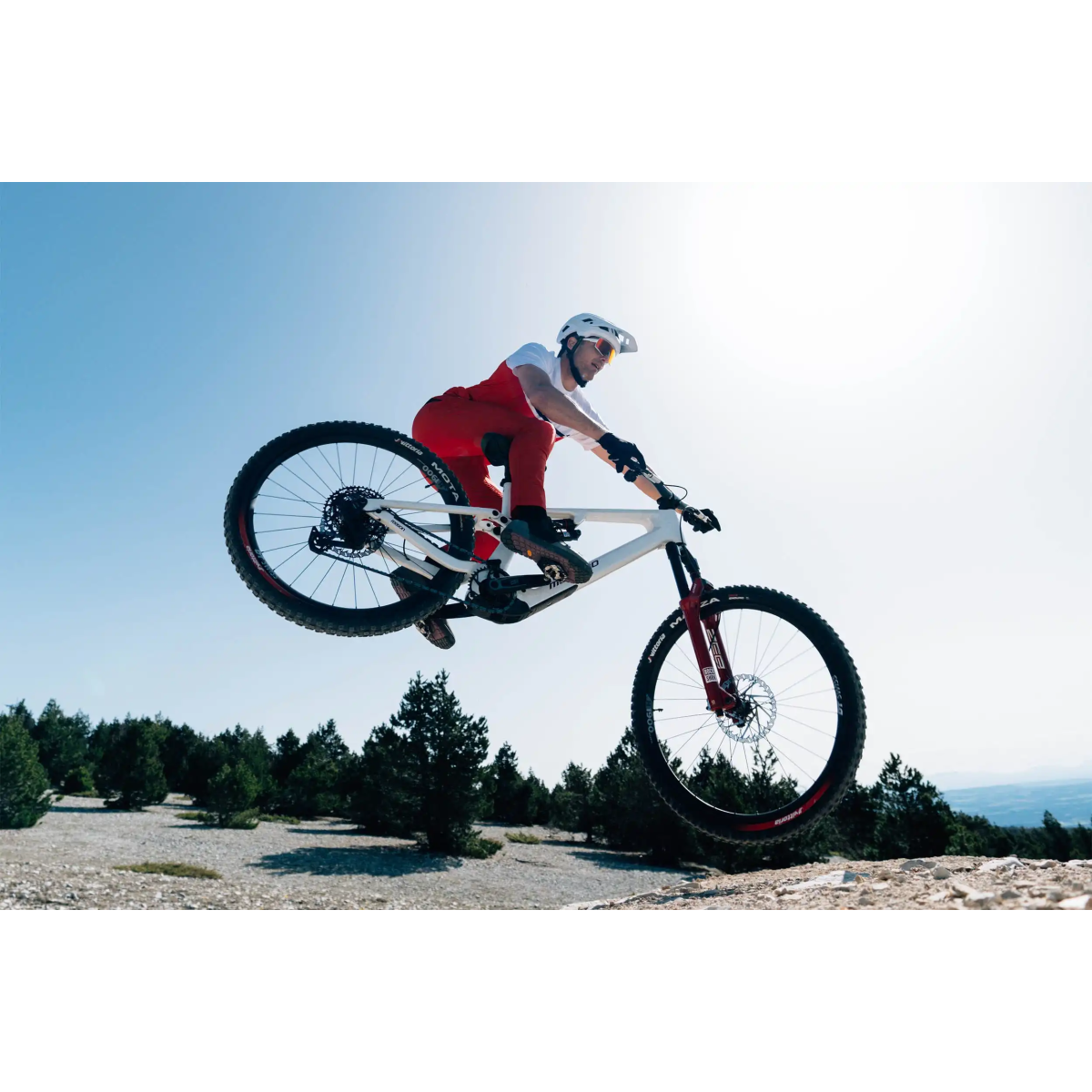 Bicicleta Megamo Reason CRB 02 White Ice 2027