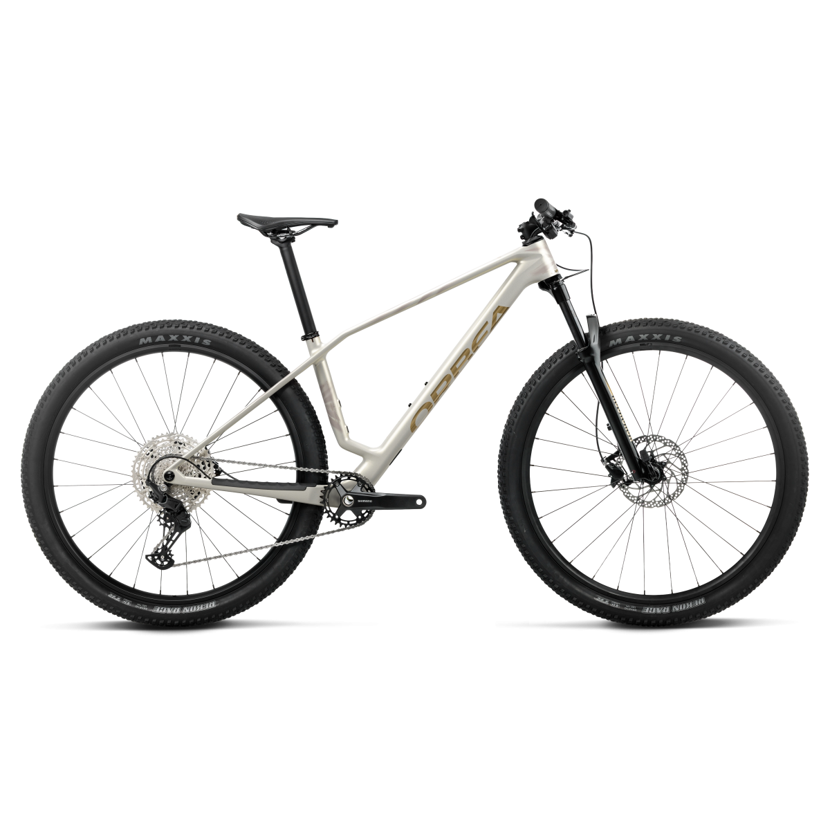 Vélo Orbea Alma M50 Golden White - Titan Gold (Mat)
