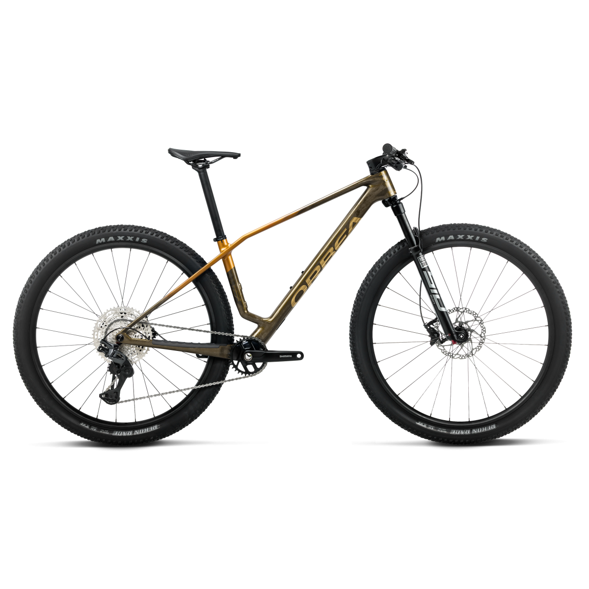 Bicicleta Orbea Alma M30 Caramel Carbon View - Leo Orange (Gloss)