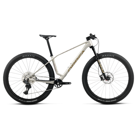 Vélo Orbea Alma M30 Golden White - Titan Gold (Mat)