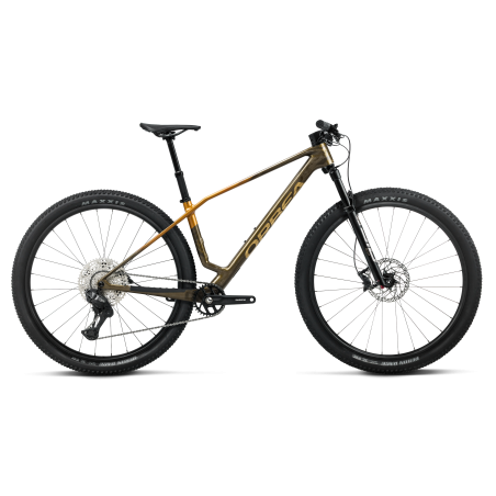 Vélo Orbea Alma M20 Caramel Carbon View - Leo Orange (Brillant)