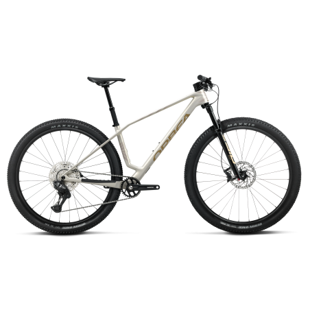 Vélo Orbea Alma M20 Golden White - Titan Gold (Mat)
