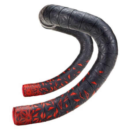 Cinta De Manillar Supacaz Super Sticky Kush Star Fade Red/Black