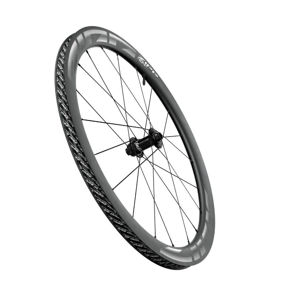Jeu de roues Zipp 404 S Tubeless Disc CL XDR, autocollant gris