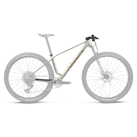 Cadre Orbea Alma Carbon Golden White - Titan Gold (Mat)