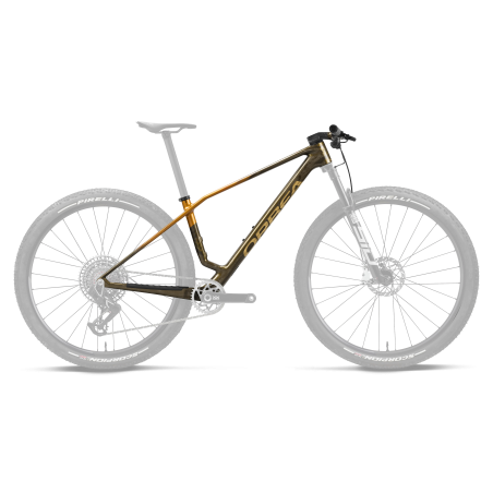 Cadre Orbea Alma Carbon Caramel Carbon View - Leo Orange (Brillant)