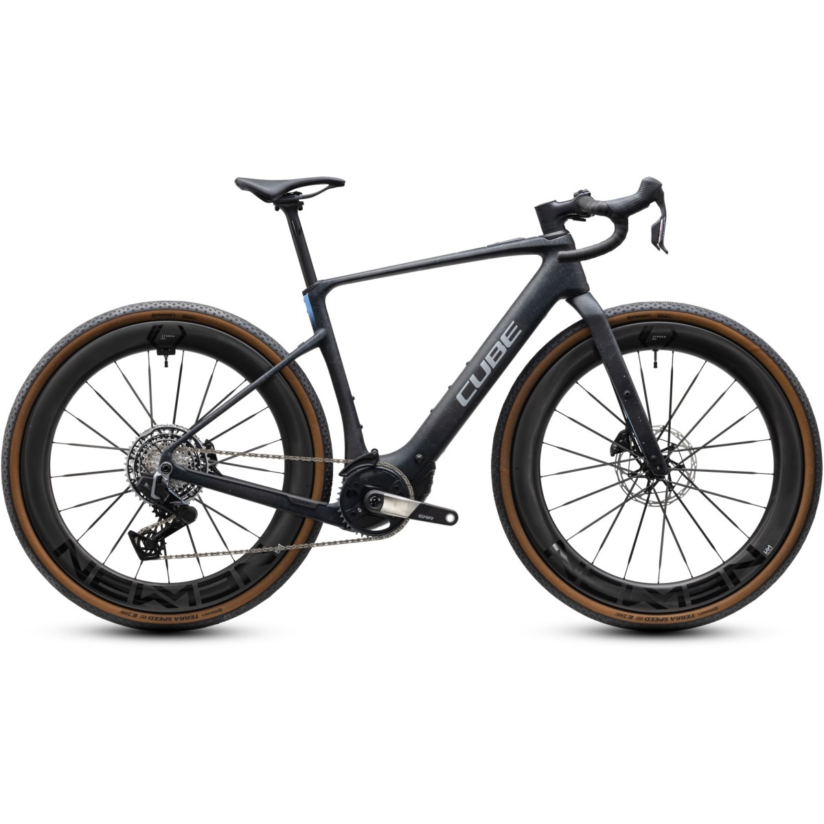 Vélo Cube Nuroad Hybrid C:62 SLT 400X Onyxfibre'n'Blue
