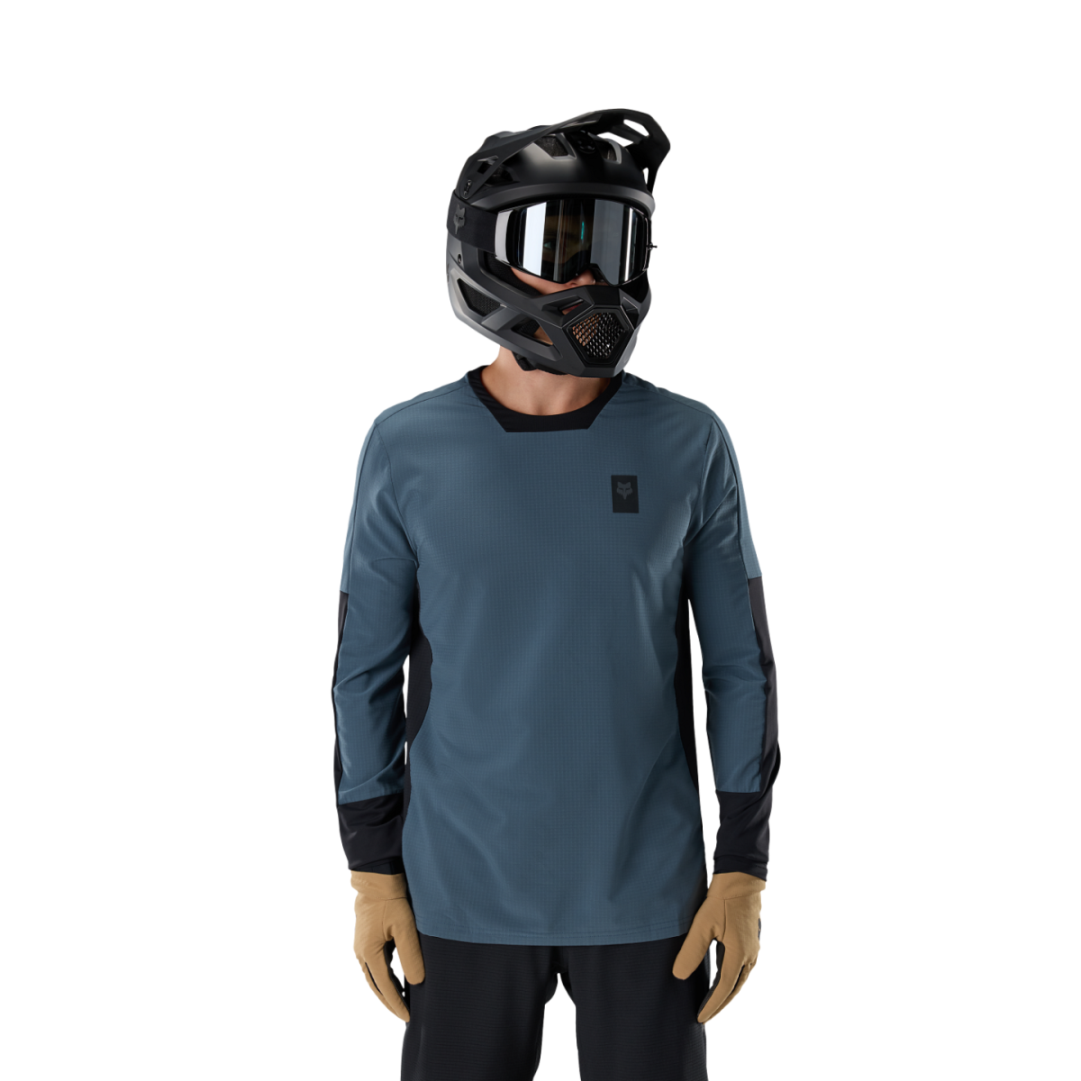 T-shirt technique Fox Defend Thermal bleu cobalt foncé