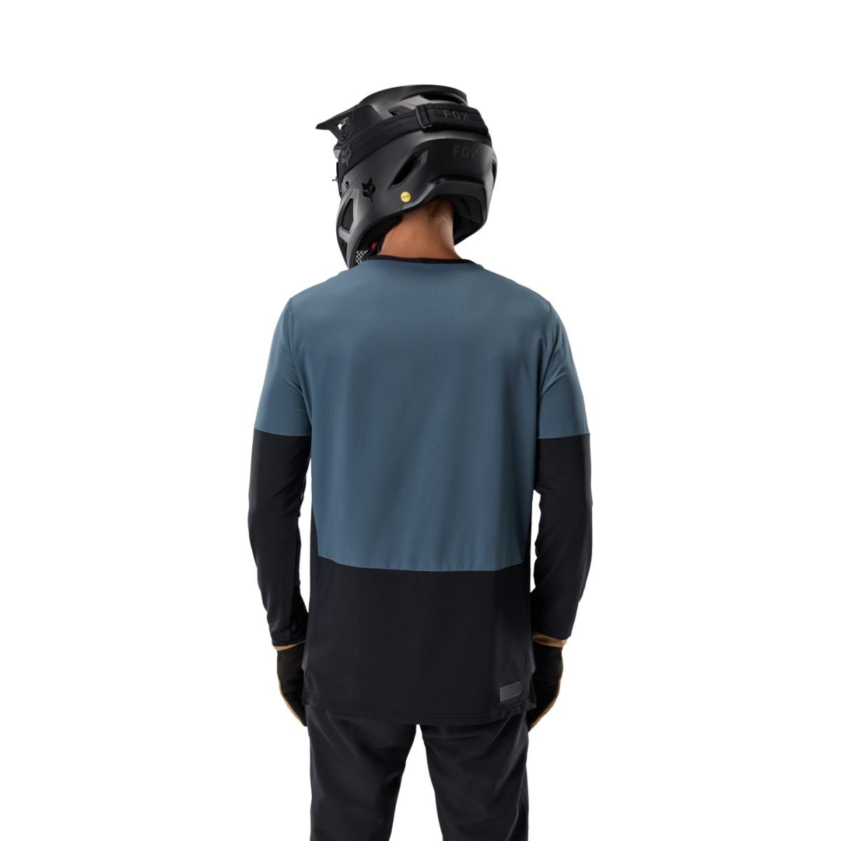 Camiseta Técnica Fox Defend Thermal Azul Cobalto Profundo