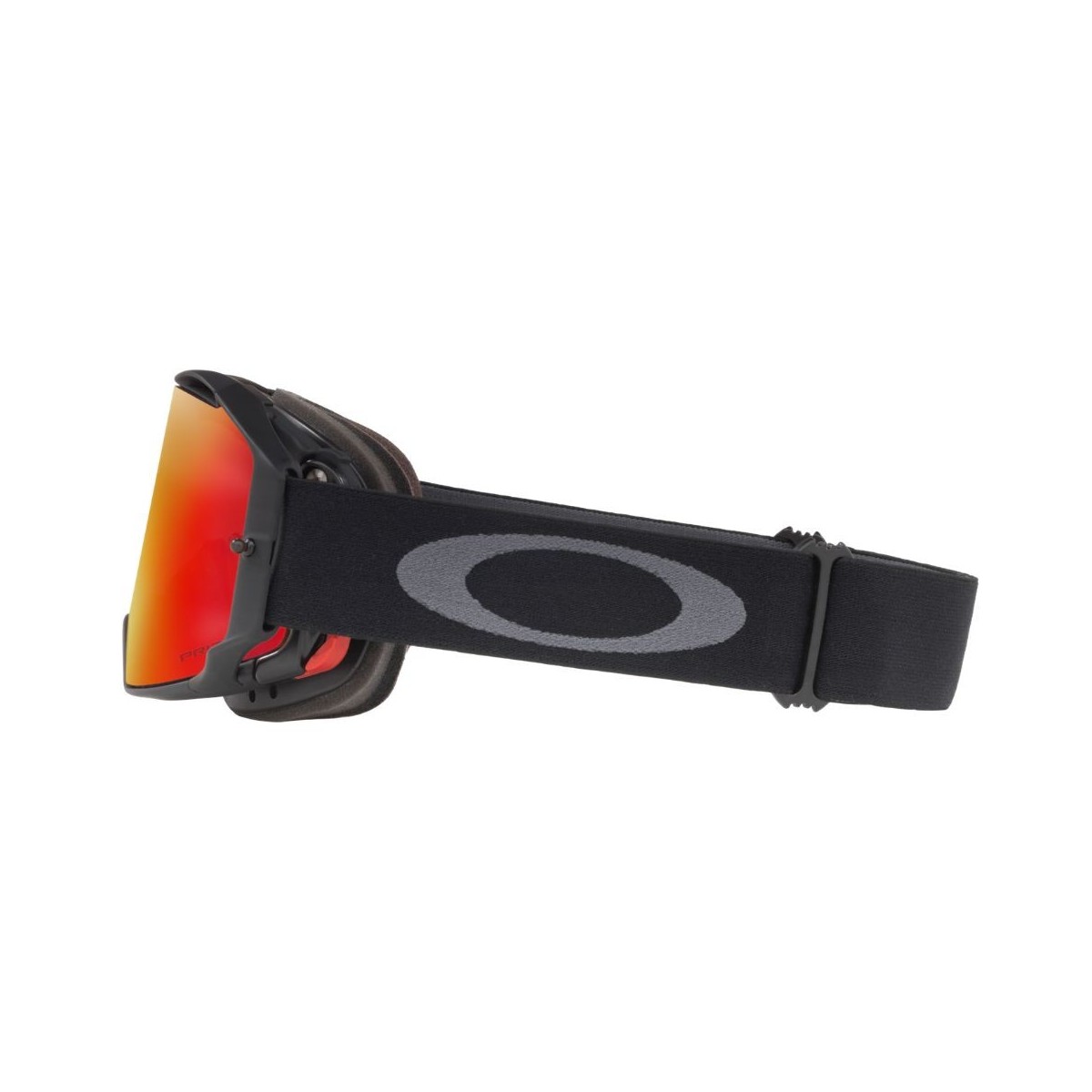 Máscara Oakley Airbrake MTB Lentes prizm mx torch iridium/Montura blac