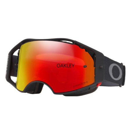 Máscara Oakley Airbrake MTB Lentes prizm mx torch iridium/Montura black gunmetal