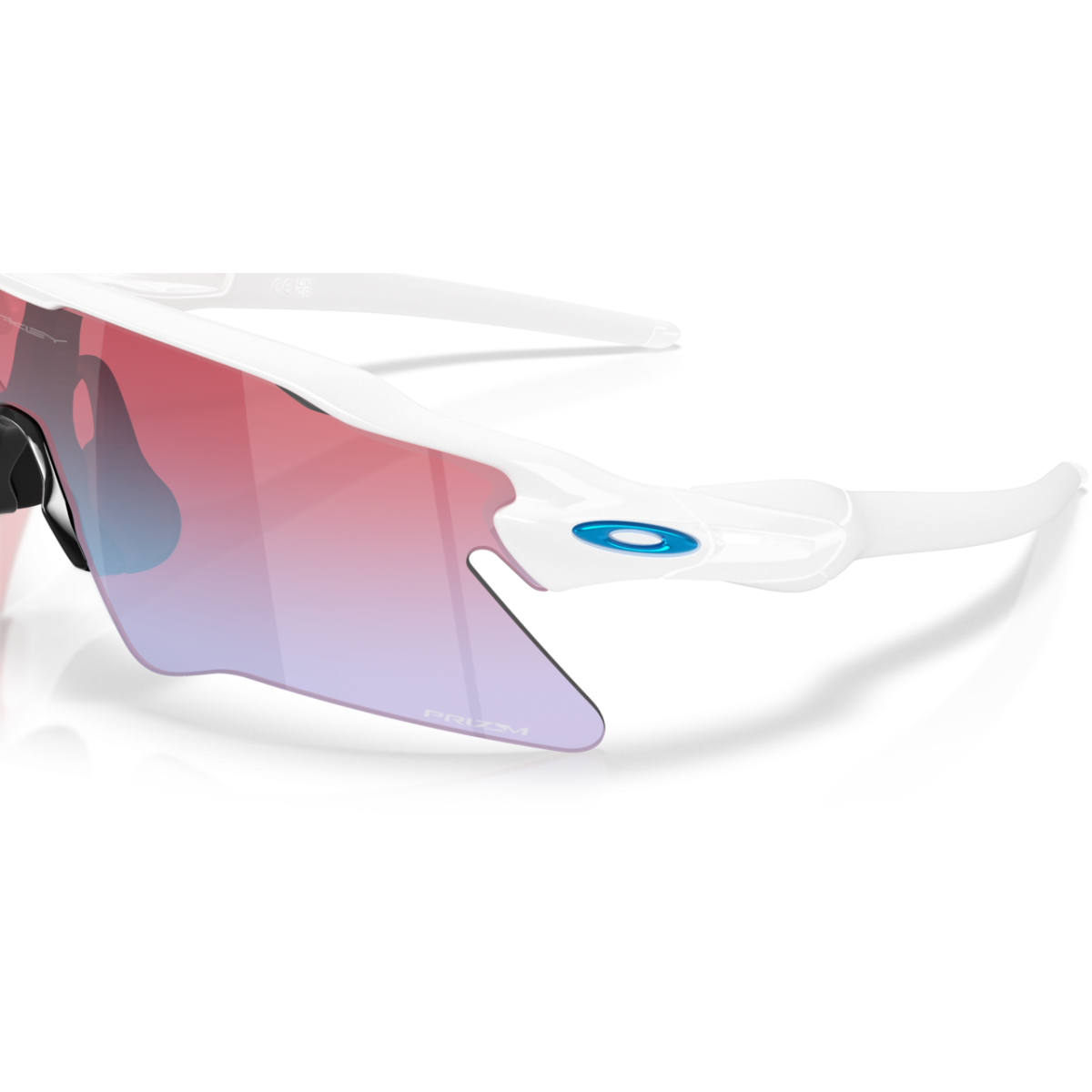 Lunettes Oakley Radar EV Heater Verres prizm snow sapphire/Monture pol