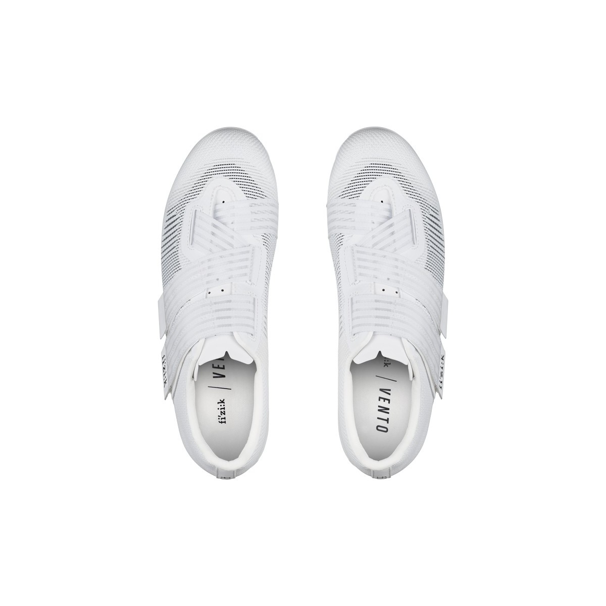 Zapatillas Fizik Vento Powerstrap Aeroweave Blanco-Blanco