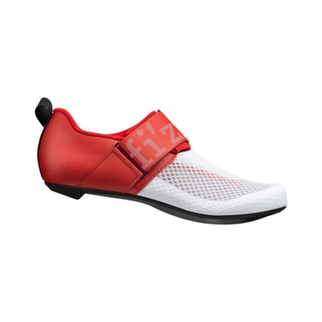 Chaussures Fizik Transiro Hydra Blanc-Rouge Métallique