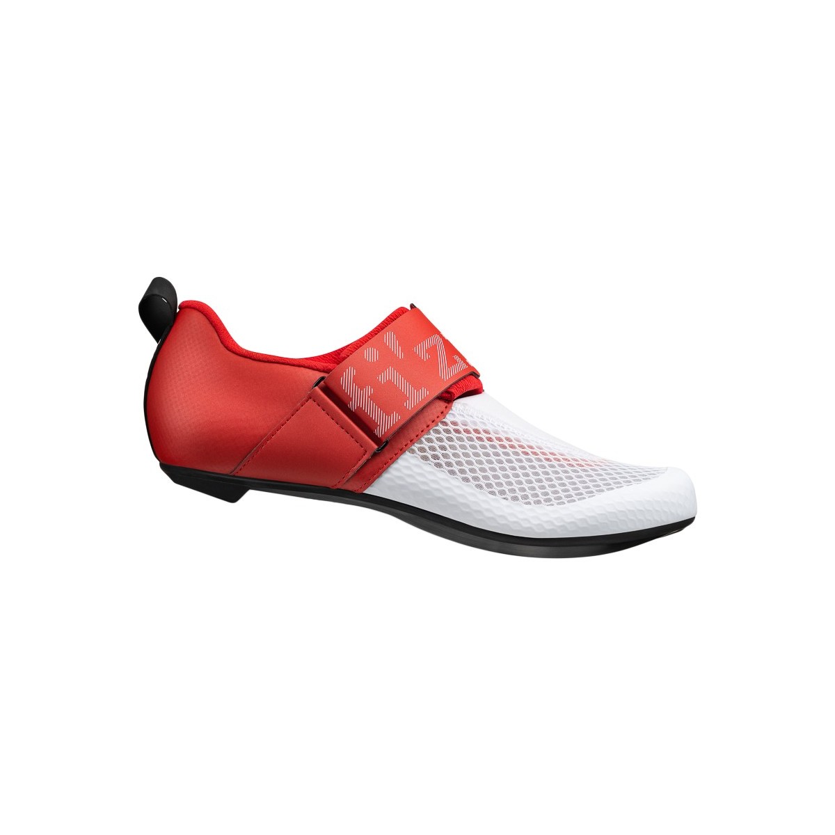 Chaussures Fizik Transiro Hydra Blanc-Rouge Métallique