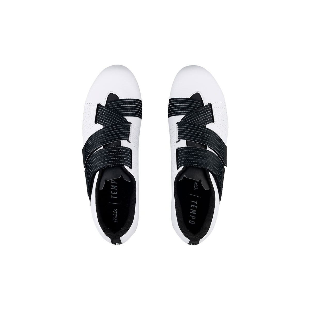 Chaussures Fizik Tempo Powerstrap R5 Blanc-Noir
