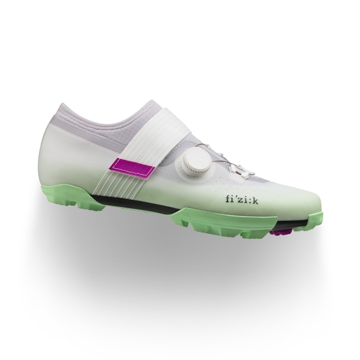 Zapatillas Fizik Ferox 2 Gris Light-Verde Menta