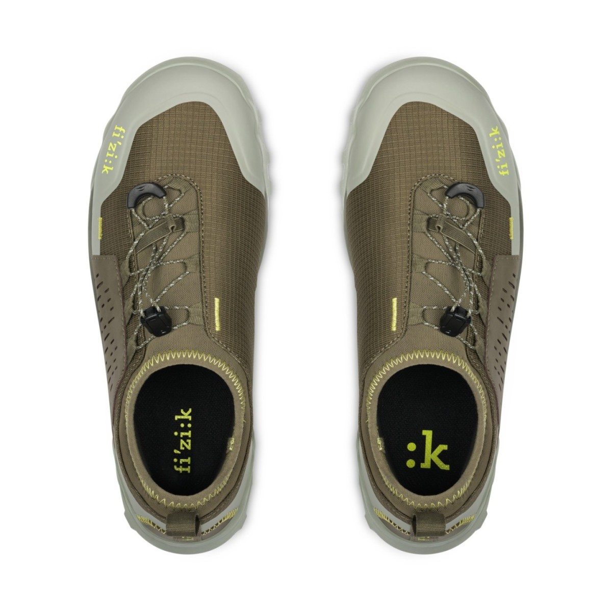 Chaussures Fizik Ergolace 2 Forest Green-Caramel