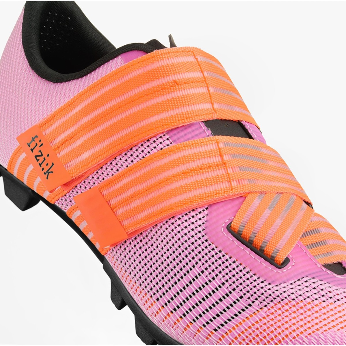 Chaussures Fizik Vento Powerstrap Aeroweave X Corail-Orange