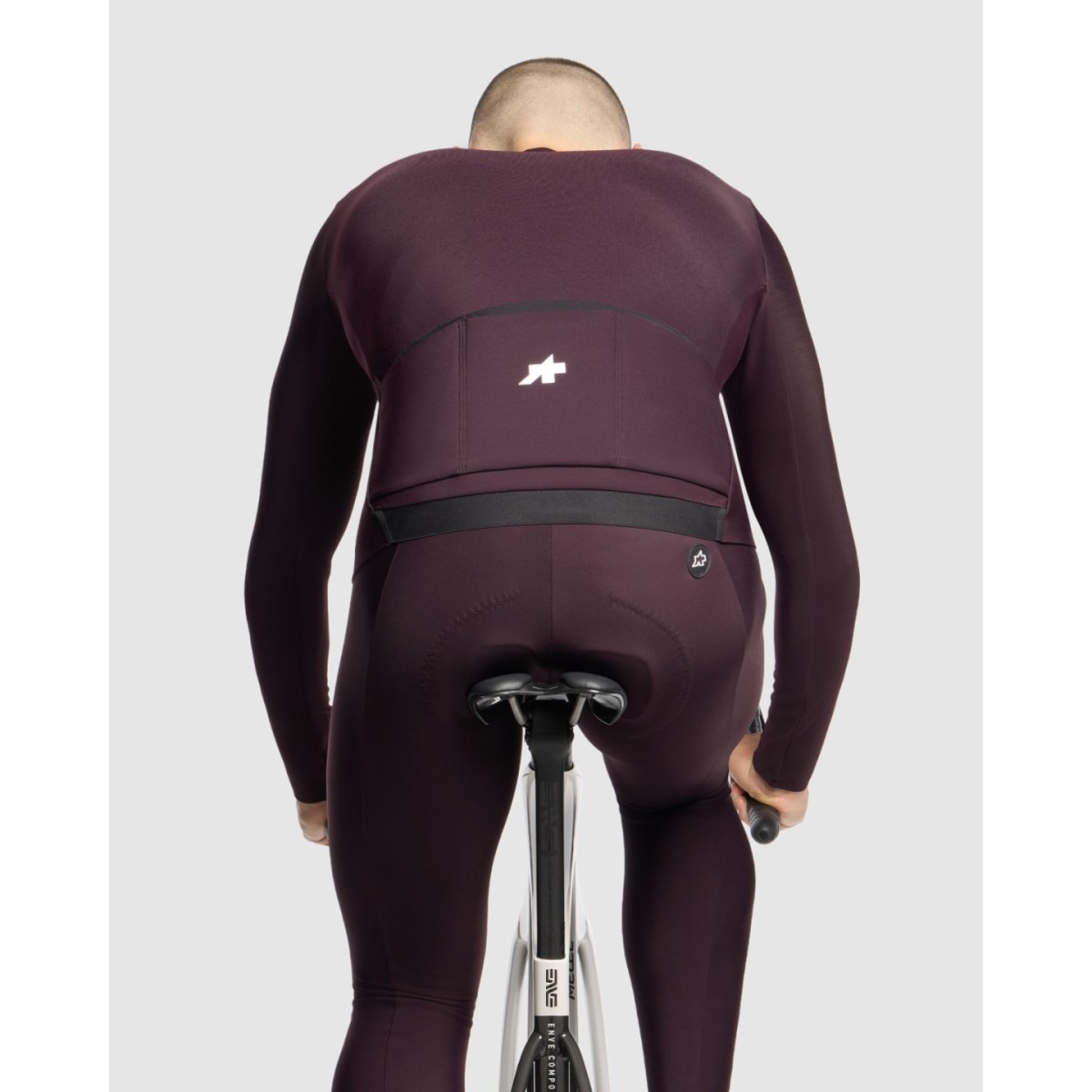 Maillot à manches longues Assos Mille GT Spring Fall S11 Mulberry Brown