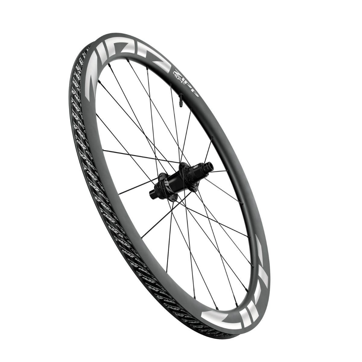 Rueda Trasera Zipp 404 S Tubeless Disc CL Sram XDR Adhesivo Blanco