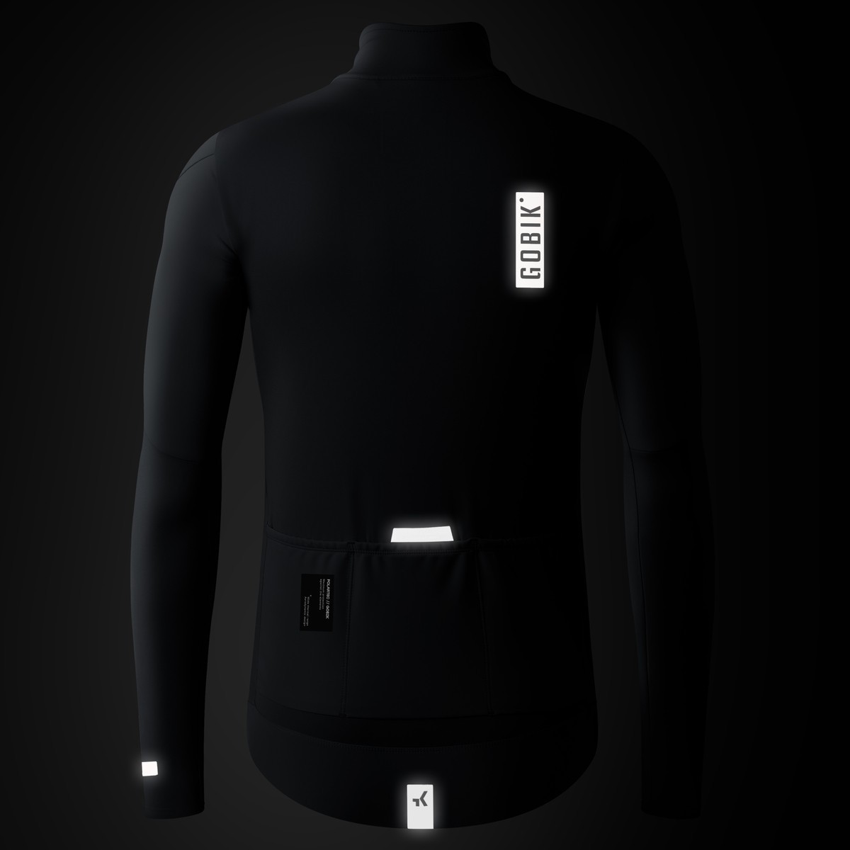 Chaqueta Manga Larga Hombre Gobik Envy 3.0 Jet Black | Terrabike